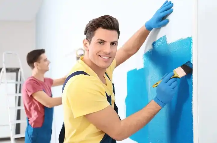 schilderen Watergang
